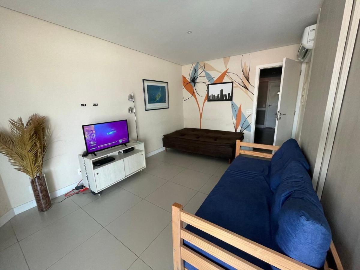 Estanconfor Praia Santos Ac Garagem Sacada Fechada מראה חיצוני תמונה